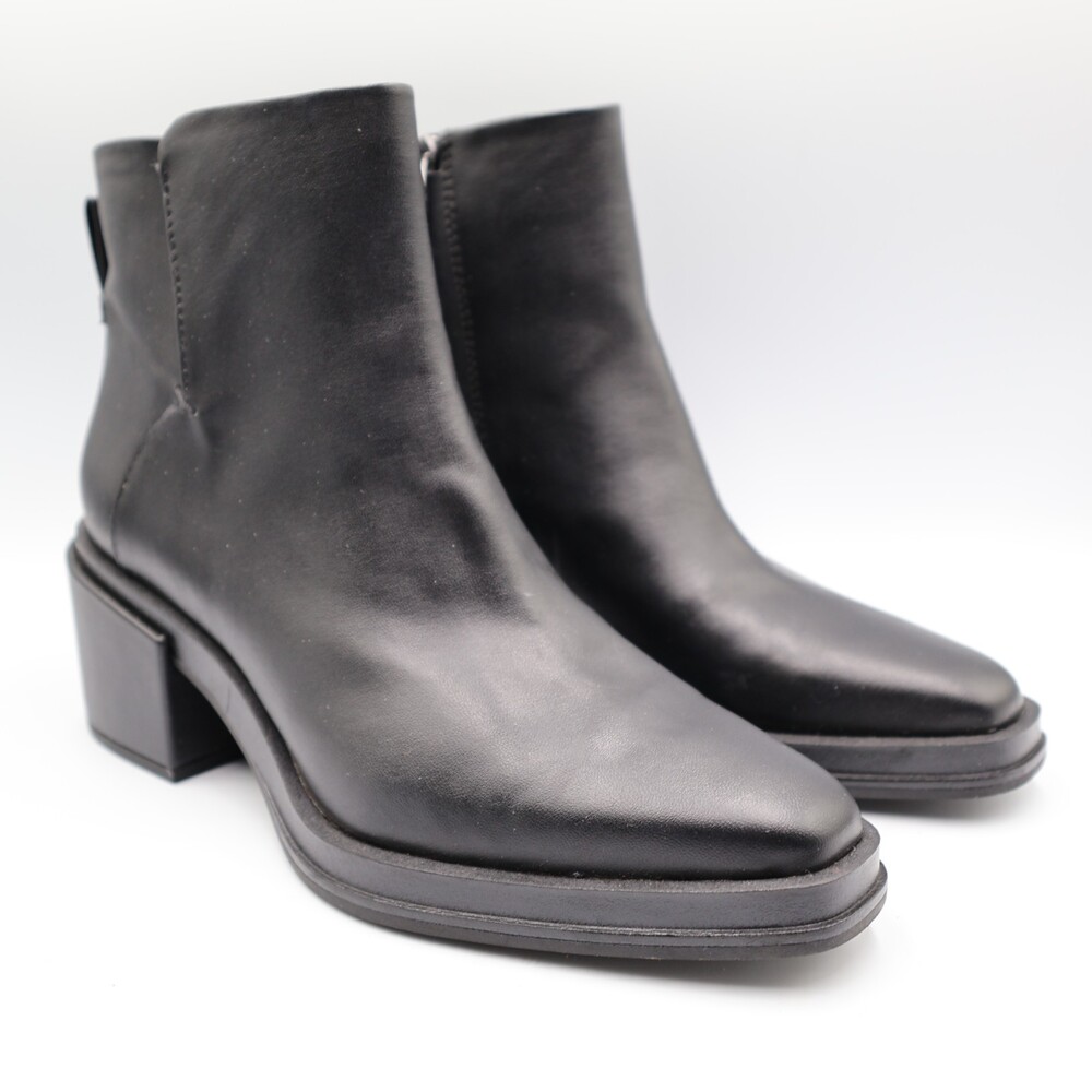 Franco Sarto Doren Ankle Boots, Women's Size 9 M, Black Chic Stylish‎ Almond Toe